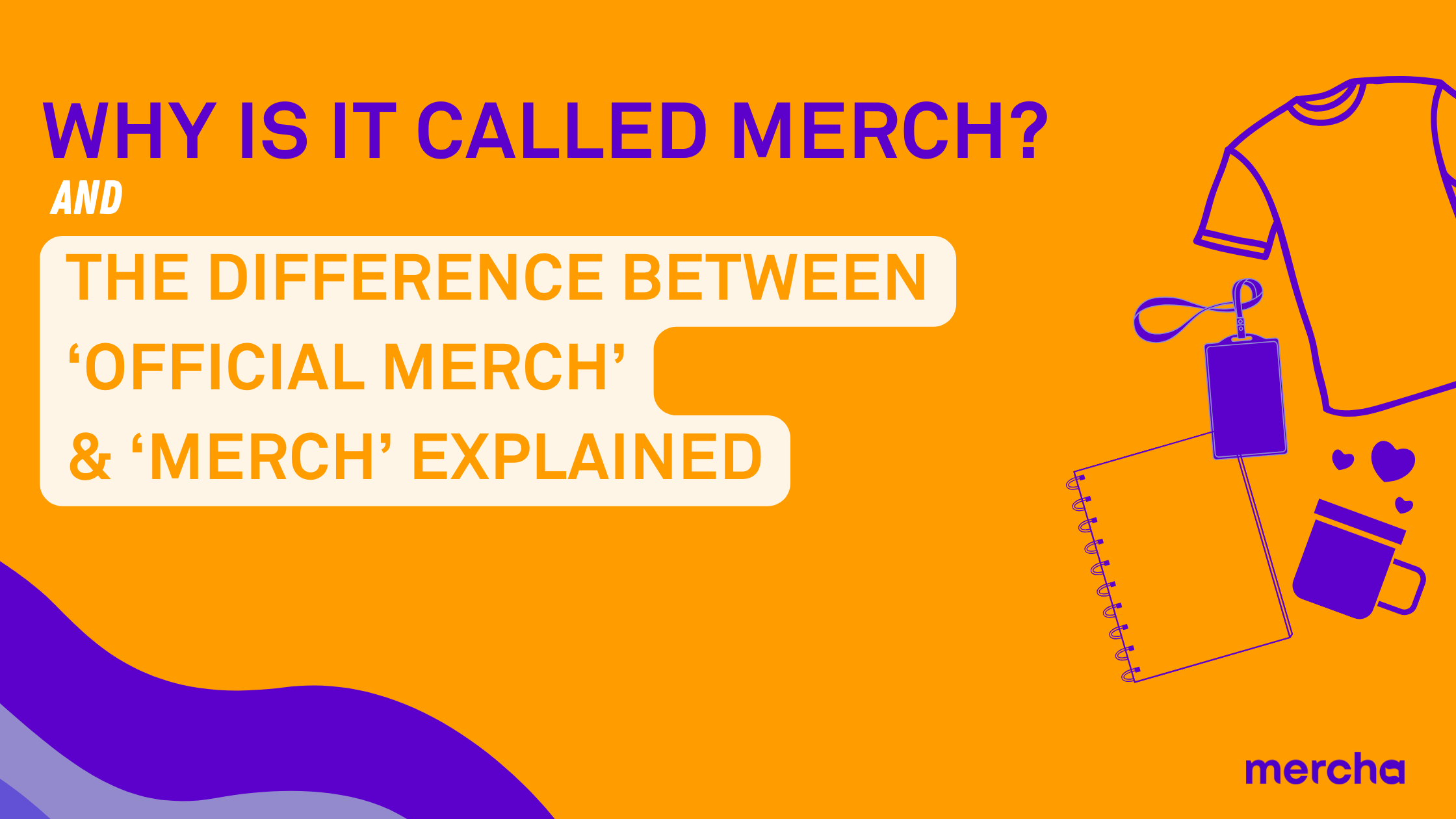 What's branded merch? Meaning of 'official merch' explained