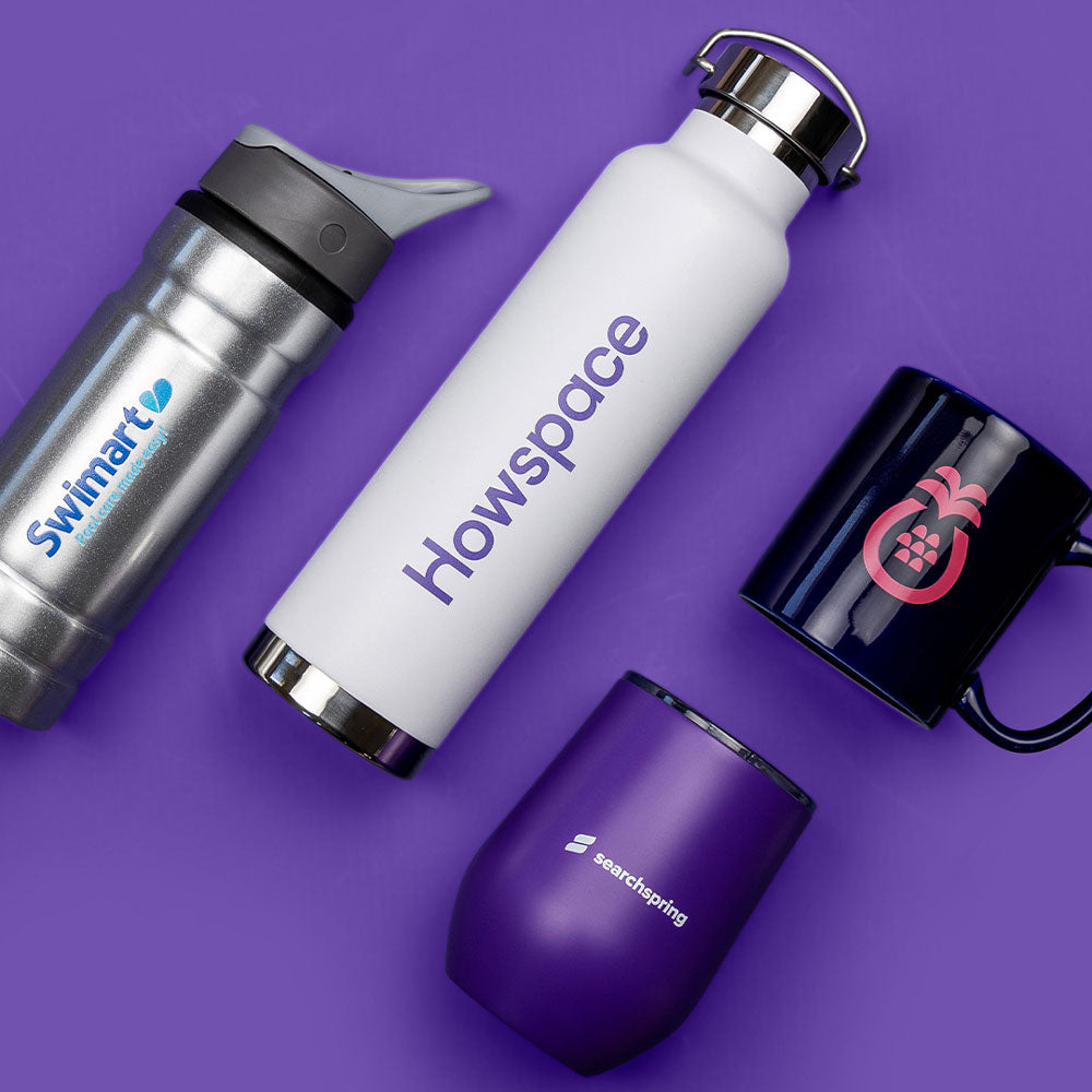 Shop All Company Branded Reusable Bottles, Cups and Drinkware Online Australia - Mercha