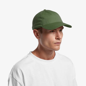 Man wearing AS Colour Access Cap in Cypress Side Detail - 1130
