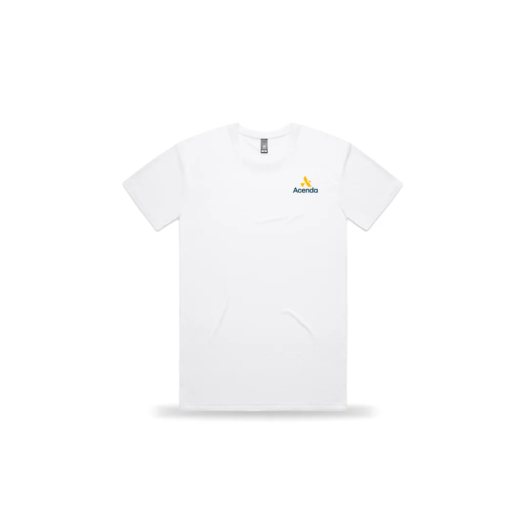 Acenda AS Colour Men's Staple Active Tee Front in