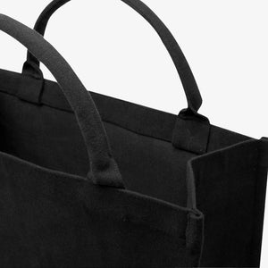 Details of Darani Page Recycled Tote in Black  - DA1013