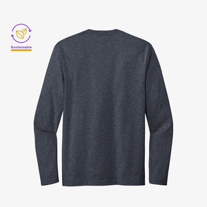 Heathered Navy - Back