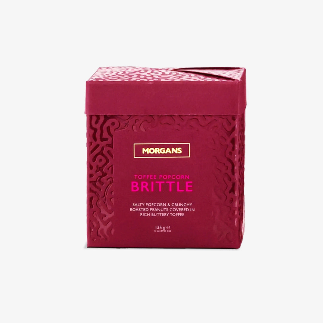 Morgans Toffee Popcorn Brittle 135g - HAM1009