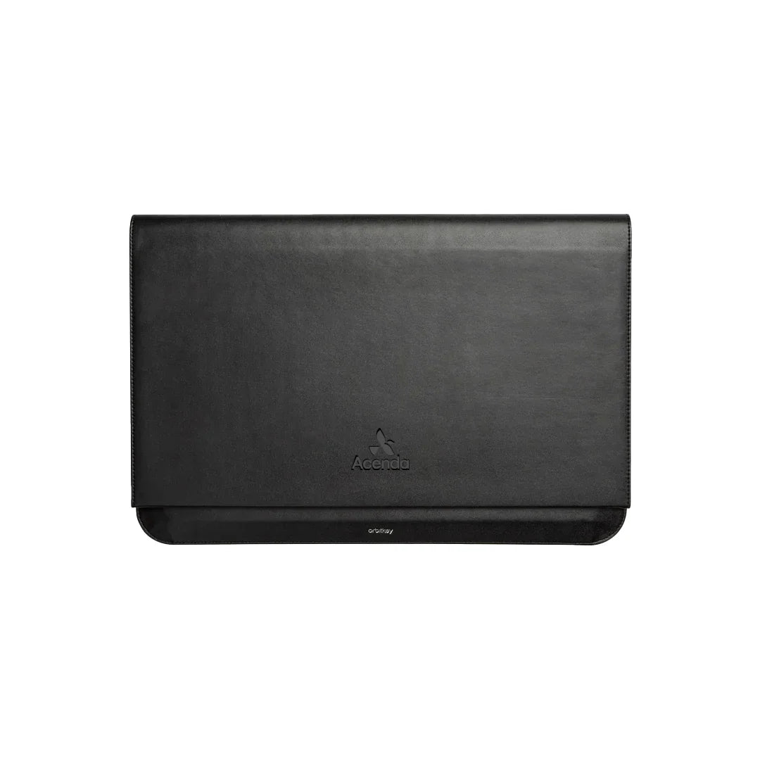 Acenda Orbitkey Hybrid 16" Laptop Sleeve Front in Black - Acenda-41174099558454