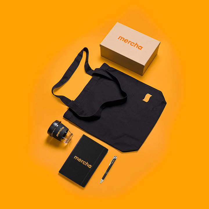 Shop Company Branded Welcome Aboard Custom Swag Pack - Lifestyle - Mercha