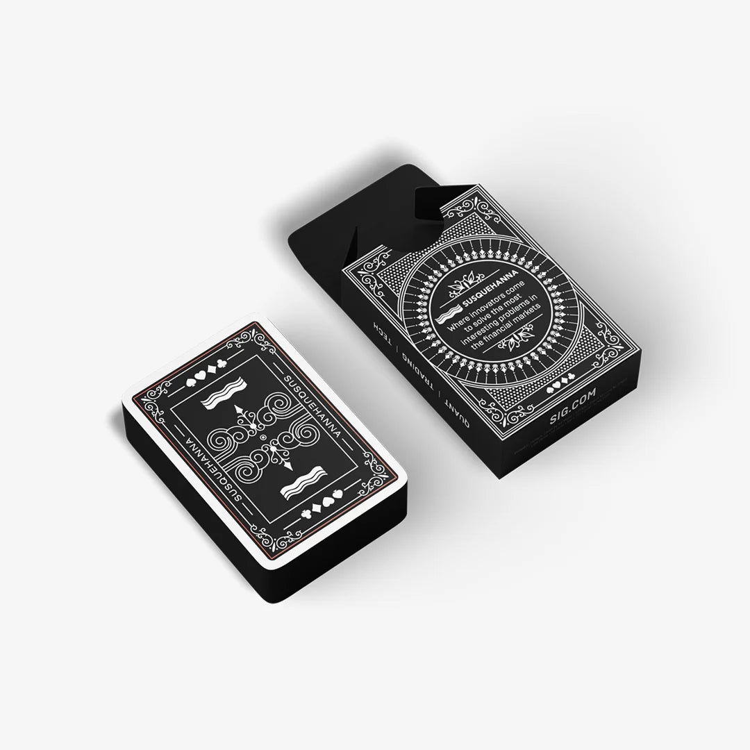 Susquehanna Playing Cards in Black - SIG-Cards-01