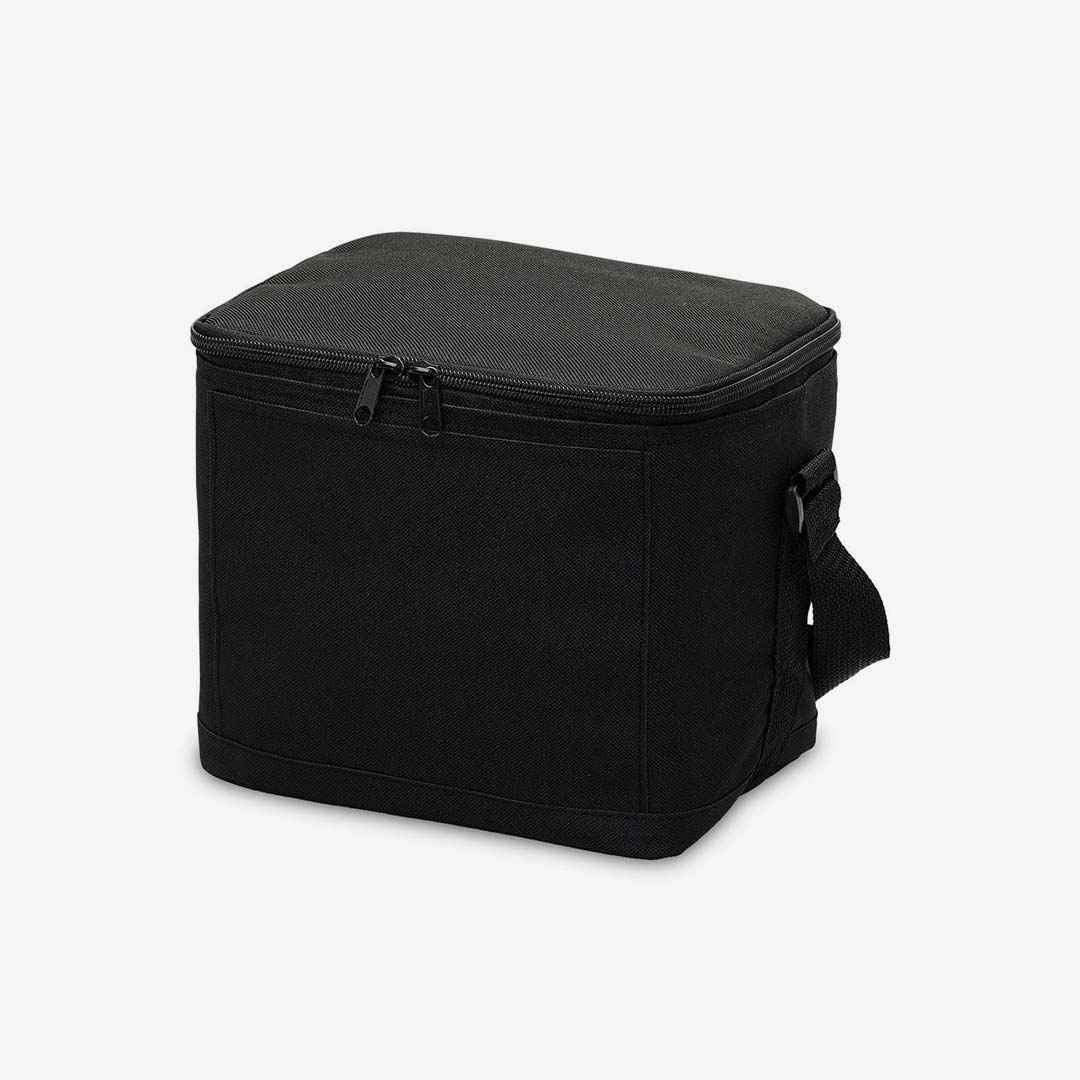 Shop Quality Personalised Legend Life 6 Pack Cooler in Black/Black Made to Last Detail - 1238