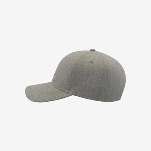Shop Quality Personalised Atlantis Beat Cap in Grey Melange Right Detail - A1150