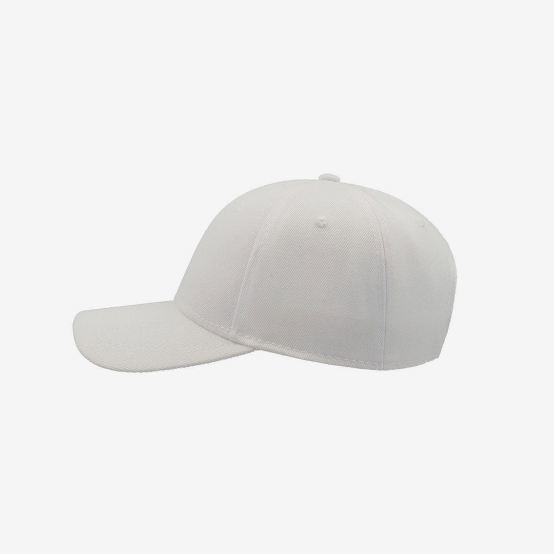 Shop Quality Personalised Atlantis Beat Cap in White Left Detail - A1150