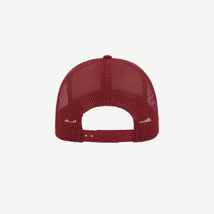 Shop Atlantis Rapper Cotton Cap Burgundy Back - A2560