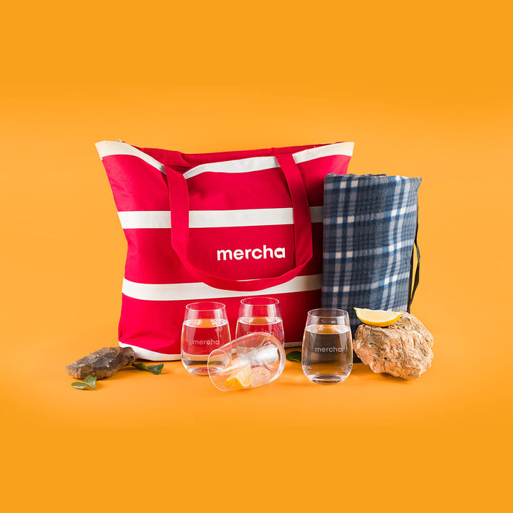 Company Branded Grassy Knoll at 4PM Custom Swag Pack - Lifestyle 2 - Mercha