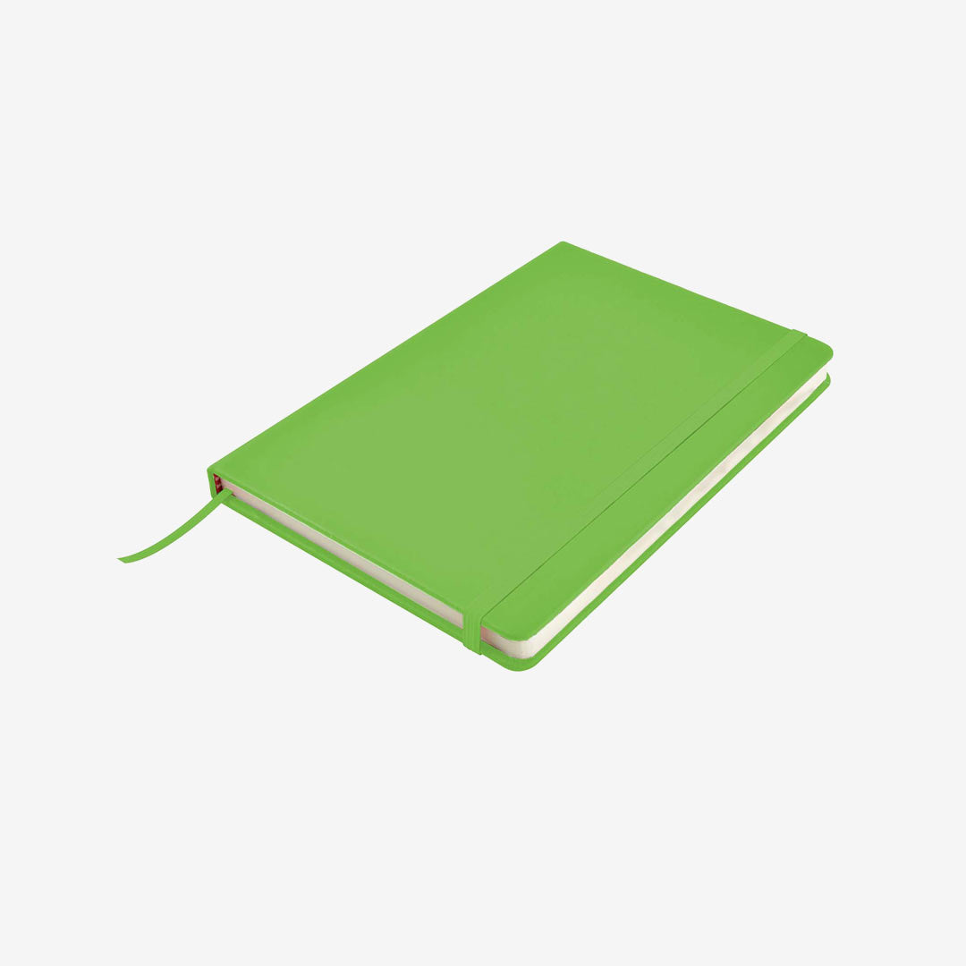 Logo Line Venture A5 Notebook in Light Green - LL5087