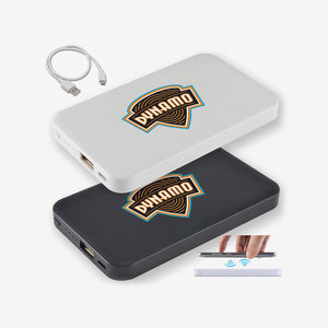 Logo Line Dynamo Wireless Power Bank with Personalised Logo - LL9205