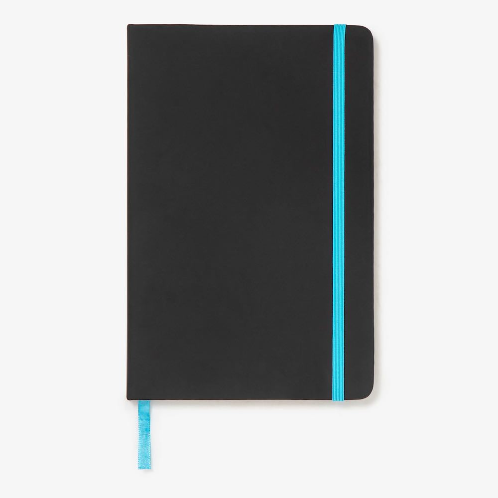 Black/Light Blue - Front