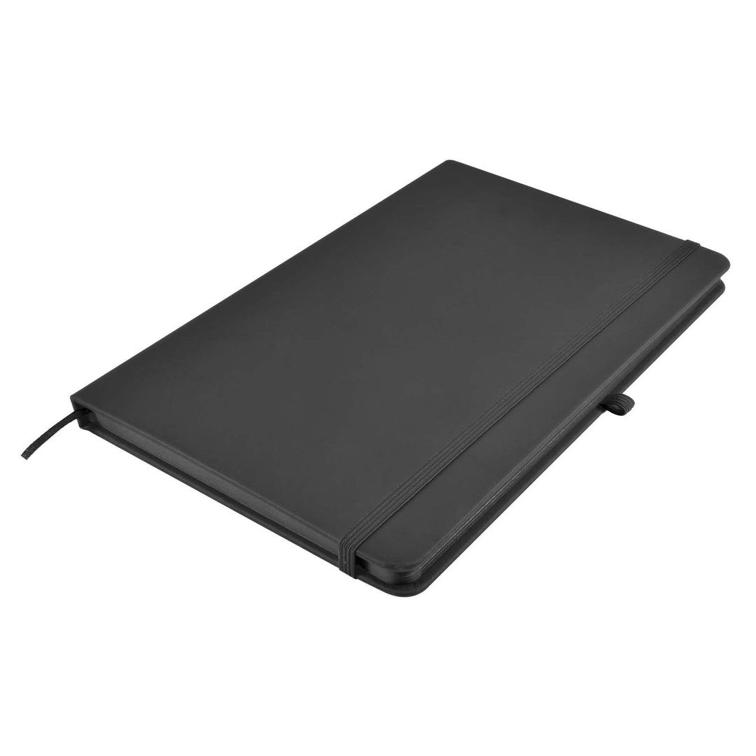 Logo Line Venture Supreme A5 Notebook - LL5089 Black Profile