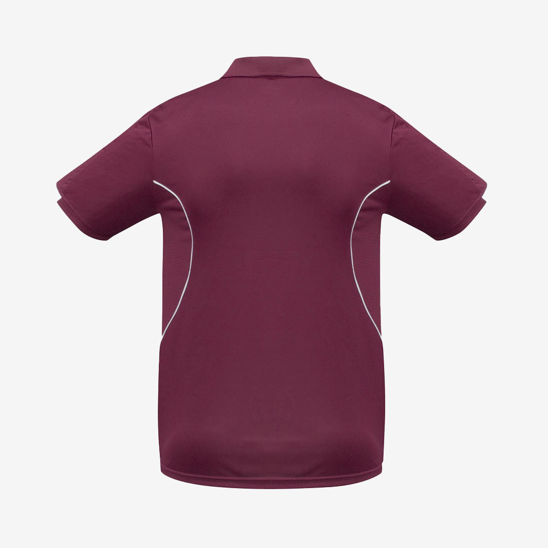 MAROON/WHITE - BACK