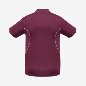 MAROON/WHITE - BACK