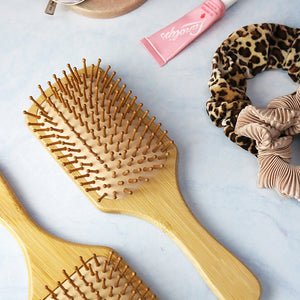 Promo Brands Bamboo Hairbrush Detail - B106