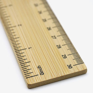Promo Brands Apex Bamboo Ruler Detail - B115