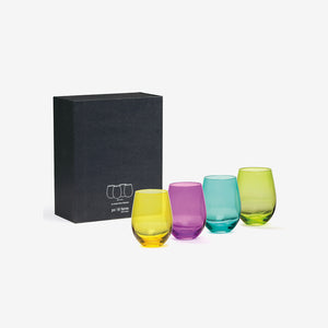 Gear for Life Festa Stemless Wine Glass Set