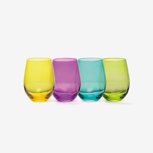 Gear for Life Festa Stemless Wine Glass Set - pofwgs