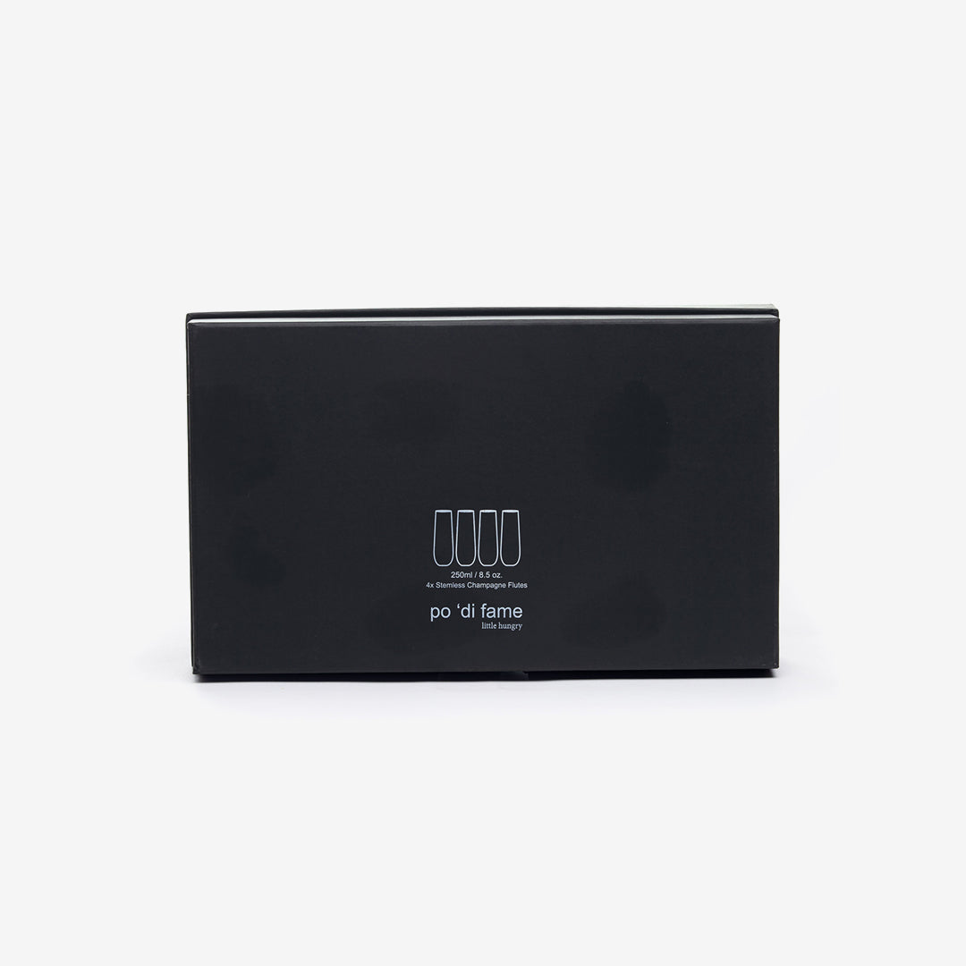 Gear for Life Stemless Champagne Flutes Box - POSCF