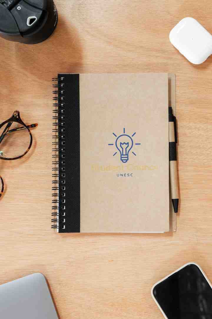 Make Every Page Count: A Guide to Custom Notebooks with Logos – mercha ...