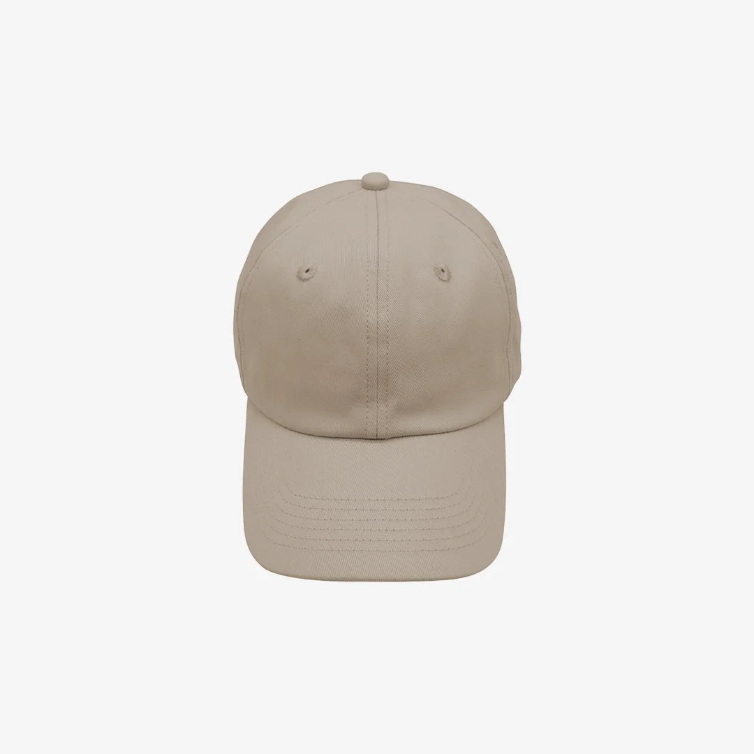 Carell Cotton Twill Cap in Natural - 240429-02-16