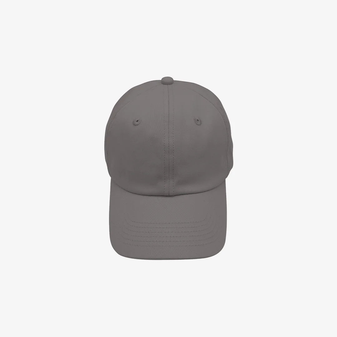 Carell Cotton Twill Cap in Grey - 240429-02-16