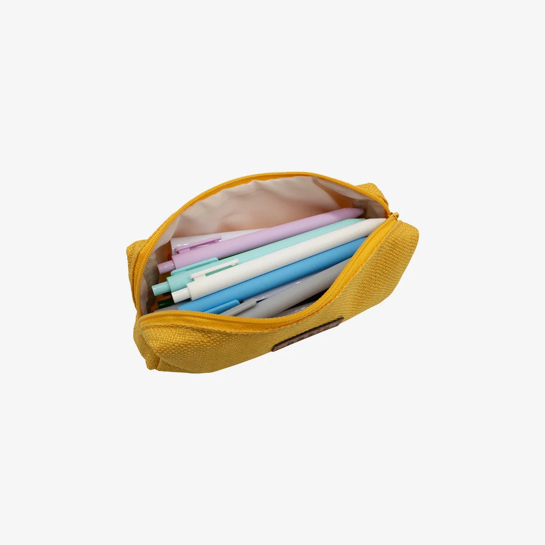 Lifestye Photo of Emma's Pencil Case in Yelow - 241120-7-3