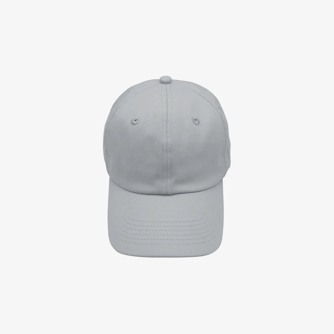 Carell Cotton Twill Cap in Light Grey - 240429-02-16