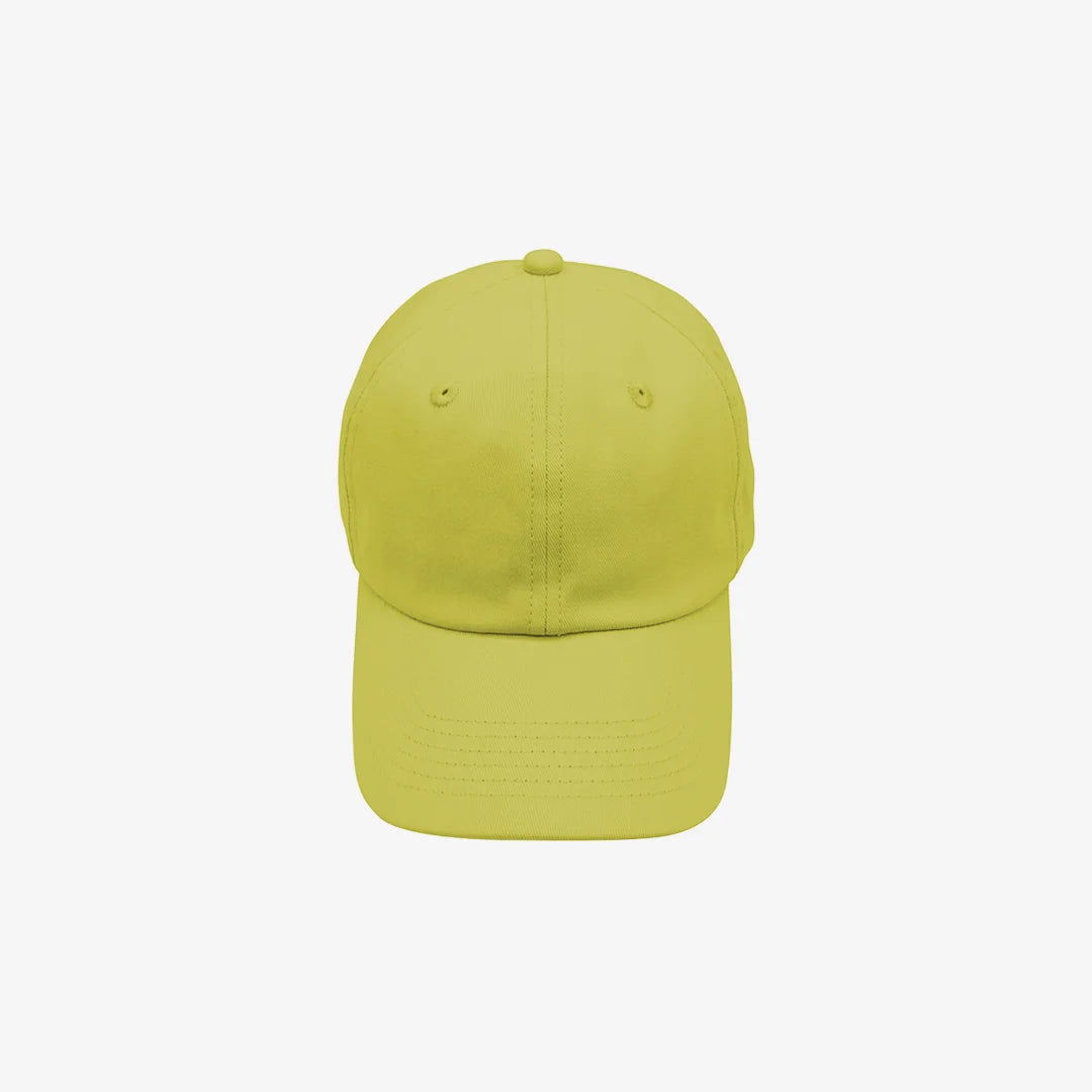 Carell Cotton Twill Cap in Lemon - 240429-02-16