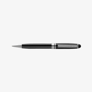 Shop Nottage Bristol Twist Ballpoint Pen in Black with silver trim- 6002