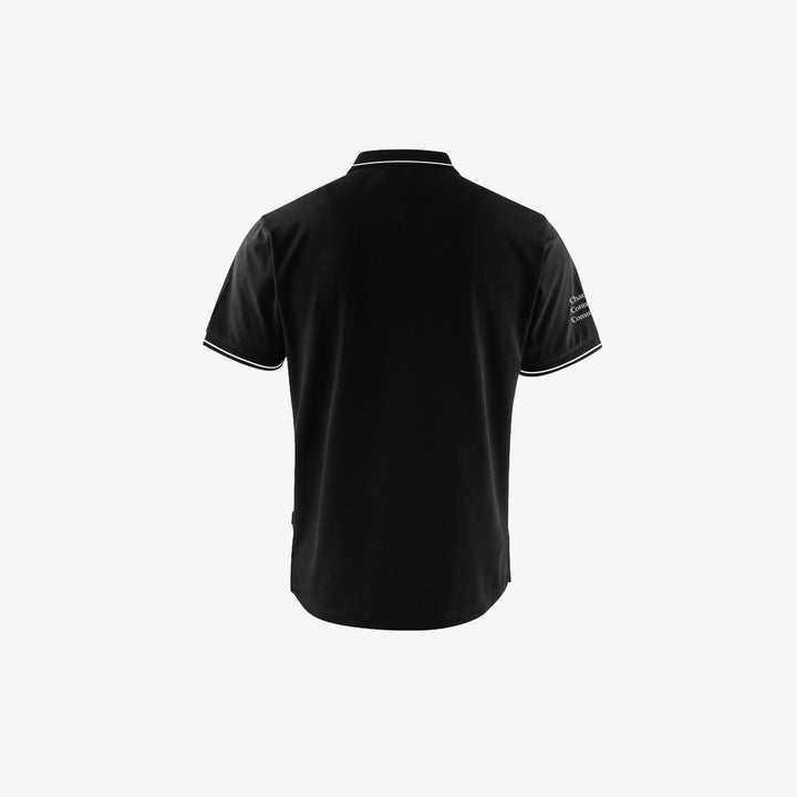 AEMO Men's Office Cotton Polo in Black - AEMO-JH200-BLKAEMO Men's Office Cotton Polo in Black - AEMO-JH200-BLK