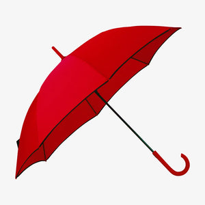 Auto Open Colorized Fashion Umbrella in Red - SB1009