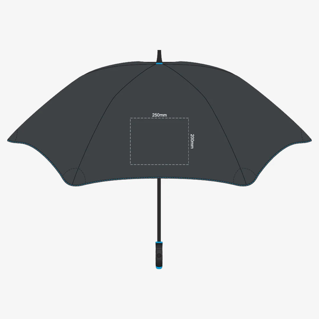 Black/Light Blue - Front