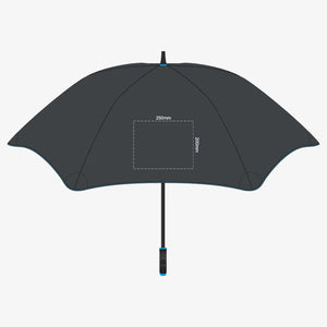 Black/Light Blue - Front