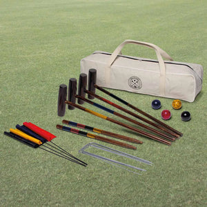 Lifestyle Photo of Gear For Life Backyard Croquet Set - BBYCQS