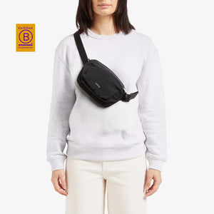 Lifestyle Photo of Bellroy Company Branded Lite Belt Bag in Black - BR1009
