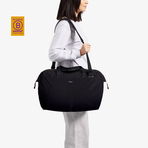 Lifestyle Photo of Bellroy Company Branded Lite Duffel in Black - BR1007