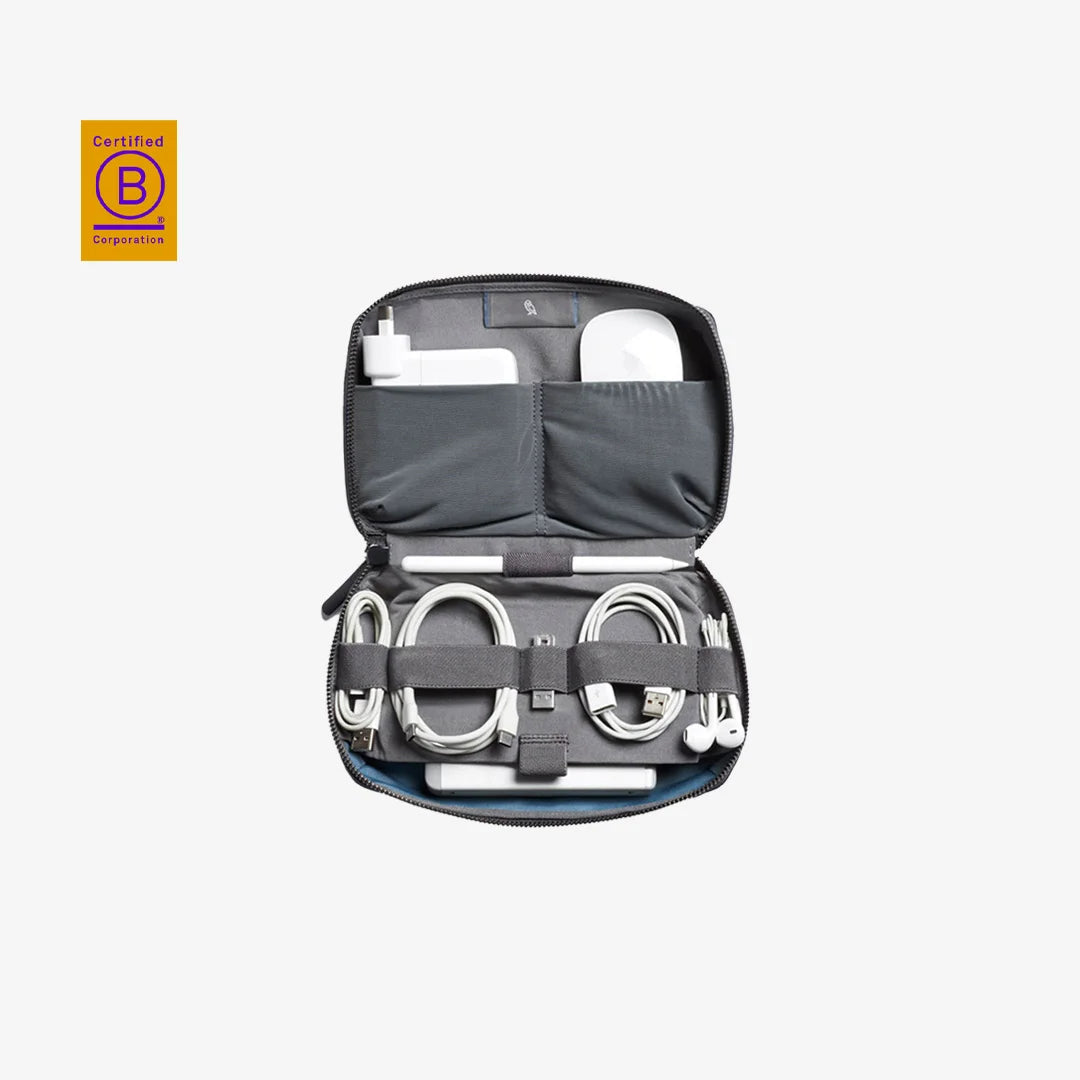 Bellroy Company Branded Tech Kit Inside in Black - BR1001