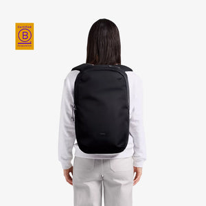Lifestyle Photo of Bellroy Company Branded Via 20L Backpack in Black - BR1006