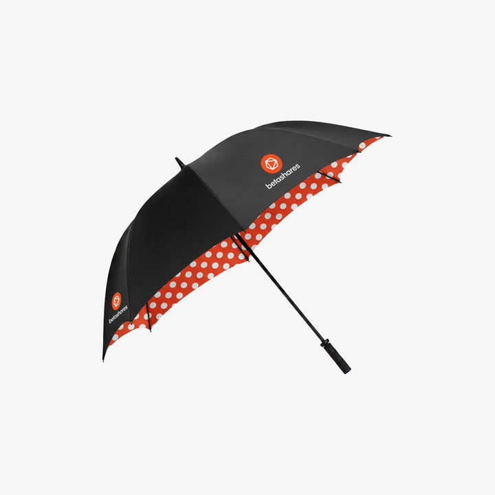 Betashares Golf Umbrella in Orange/Black - BETASHARES-UMBRELLA-2 