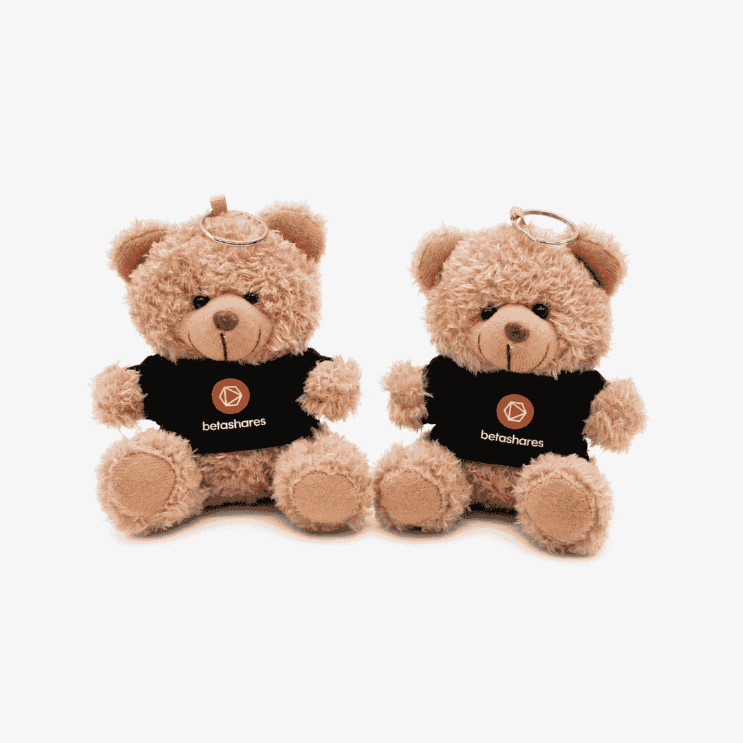 Betashares Teddy Bear Keychains