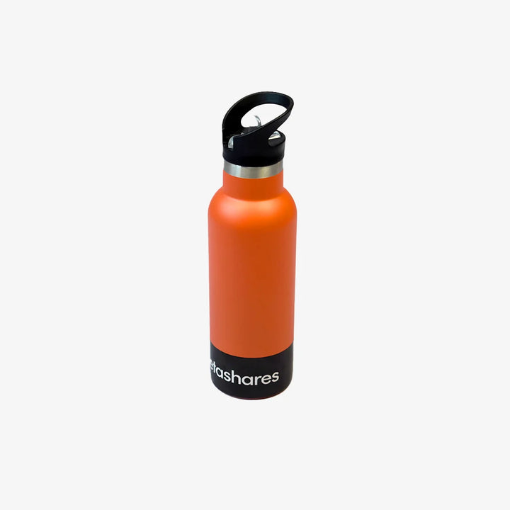 Betashares 600ml Sipper Drink Bottle in Orange/Black - BETASHARES-WBOTTLE-1