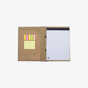 Promo Brands Chu Chu A4 Padfolio Inside in Natural - T494
