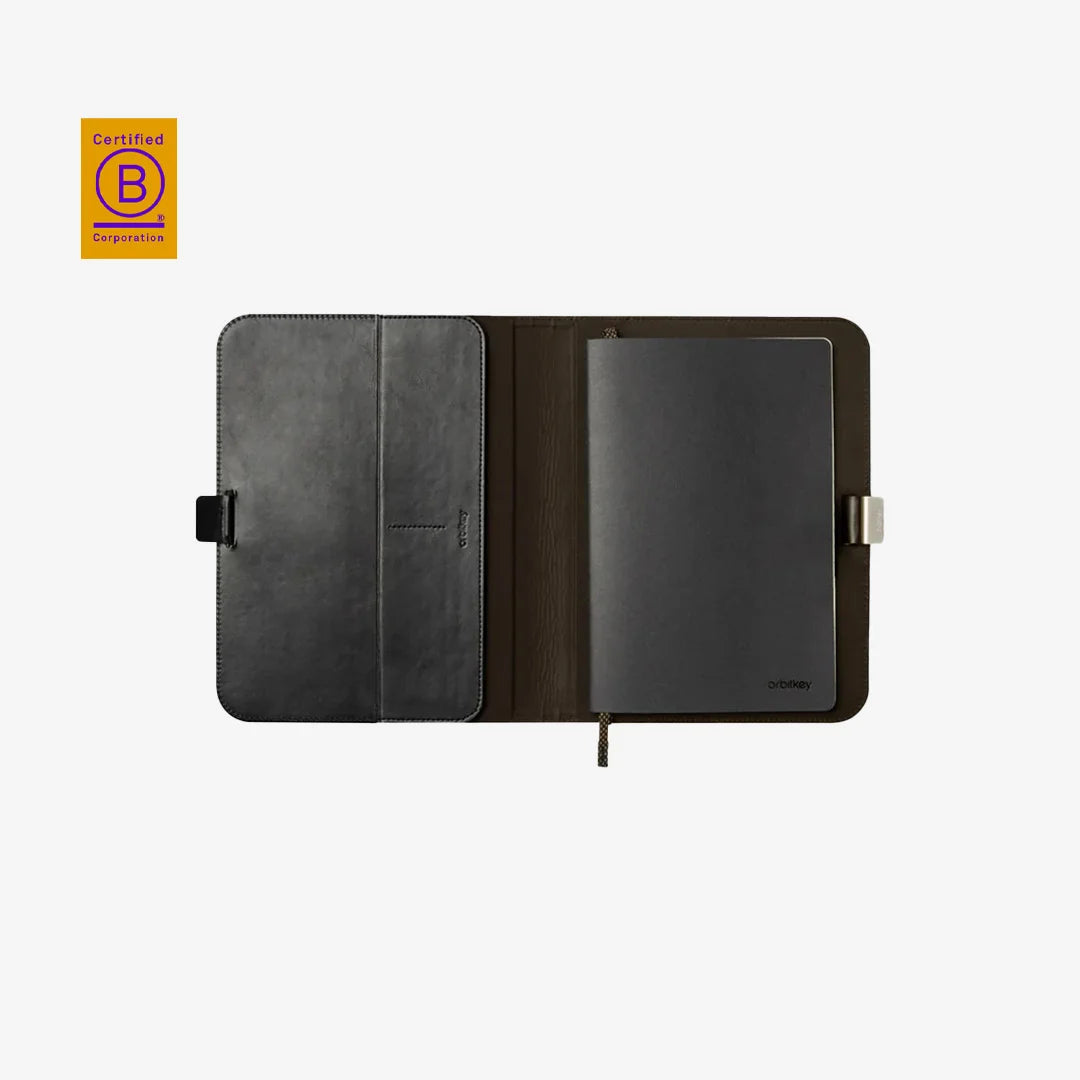 Orbitkey Compendium A5 Active in Black Open