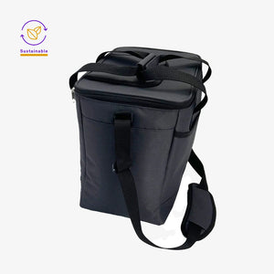 Darani 36 Can Cooler in Repreve Recycled Material 25L in Black - DA1001