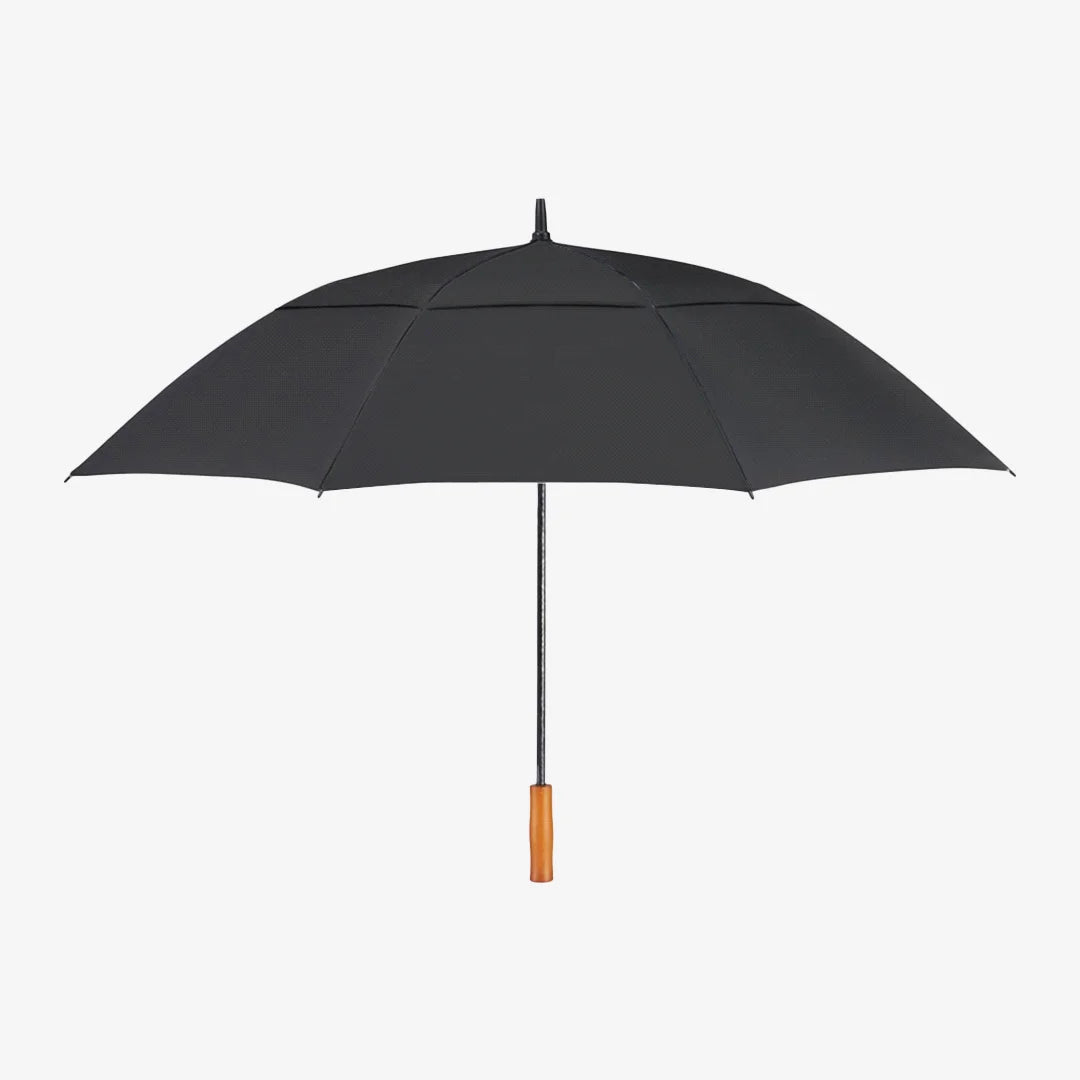 Darani 58" Recycled Golf Umbrella Black - D11011