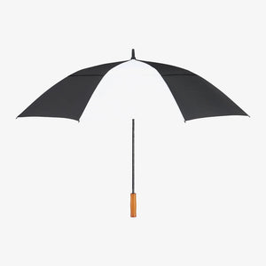 Darani 58" Recycled Golf Umbrella Black/White - D11011